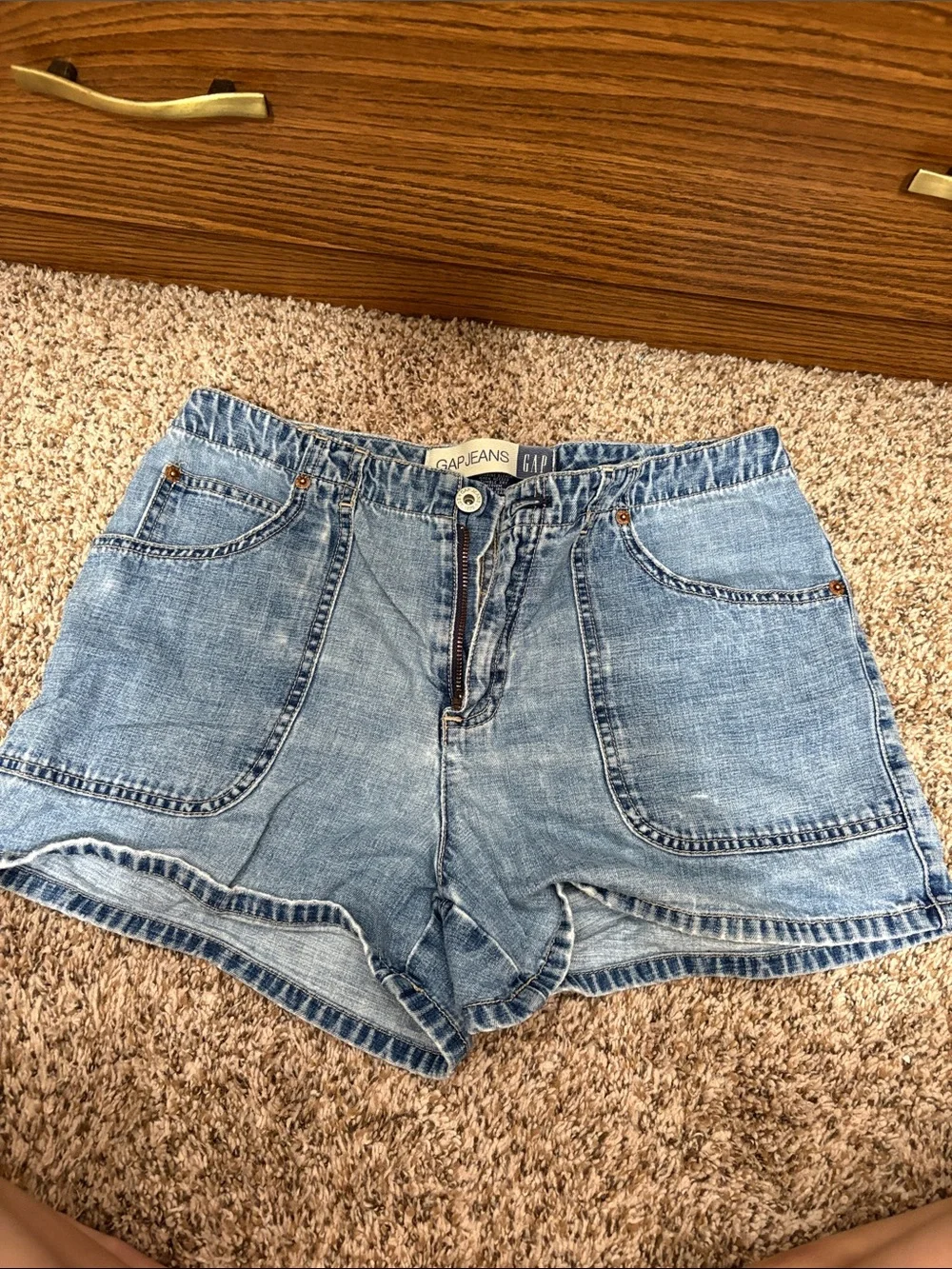 GAP Light Wash Denim Shorts